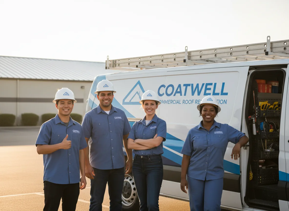 Commercial roof coating company in Sherwood, MD